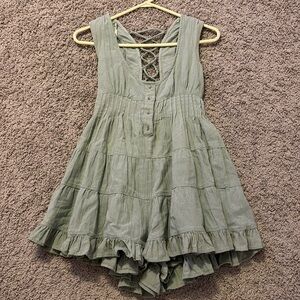 urban outfitters tie-back romper